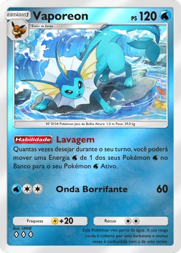 A1a-019 Vaporeon