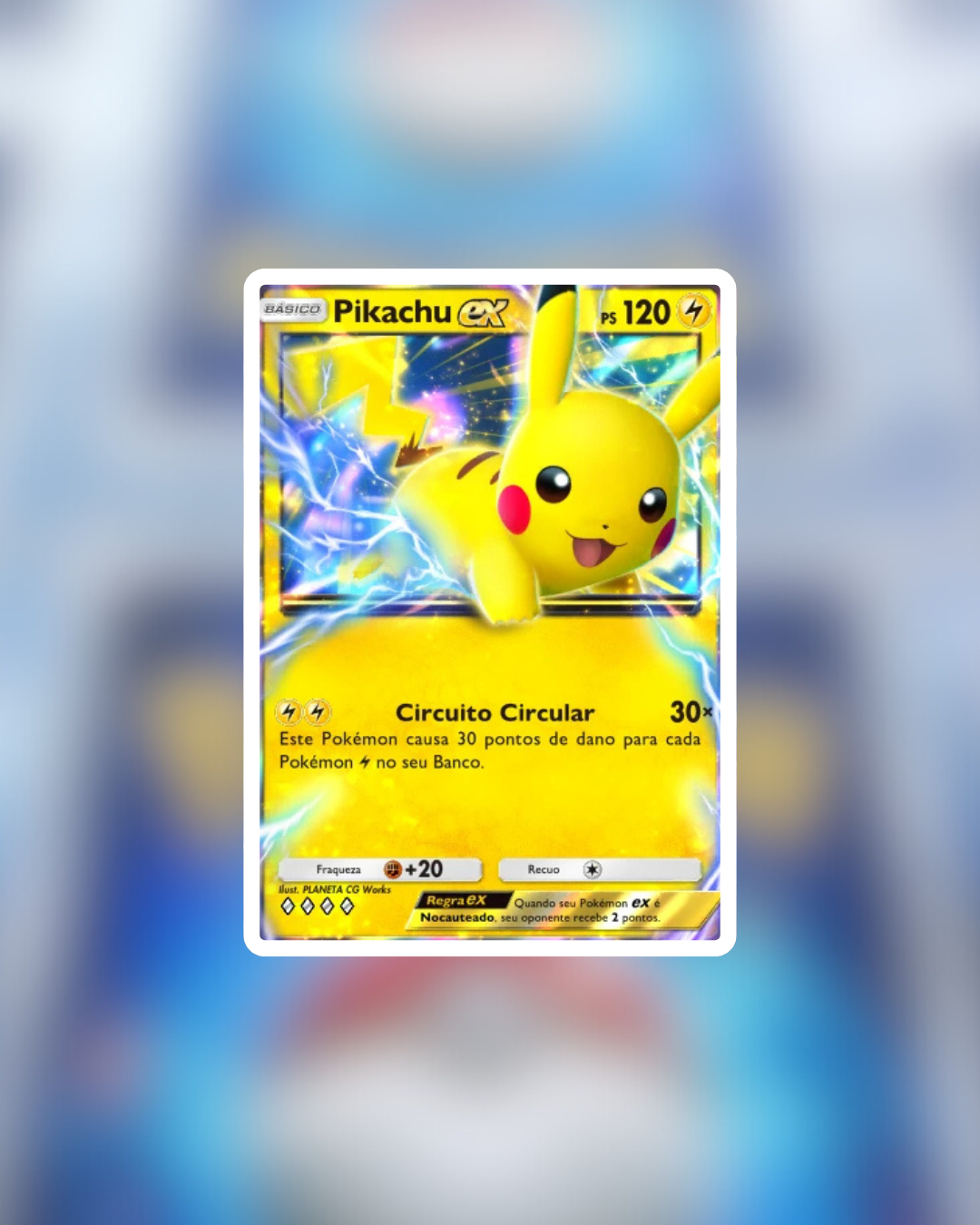 Baralho Pikachu ex