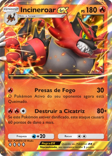 A3-033 Incineroar ex