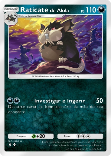 A3-107 Raticate de Alola