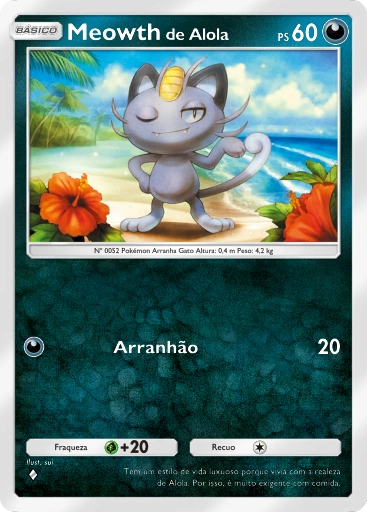 A3-108 Meowth de Alola