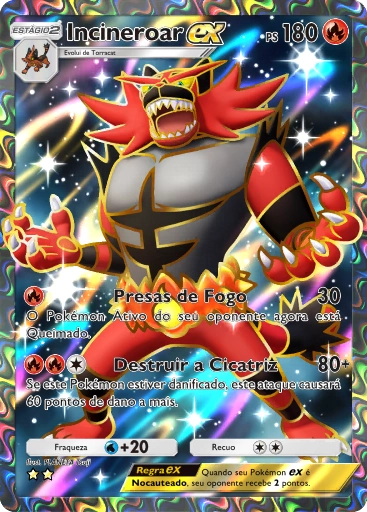 A3-033 Incineroar ex