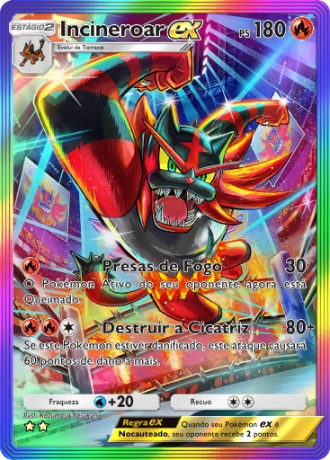 A3-033 Incineroar ex
