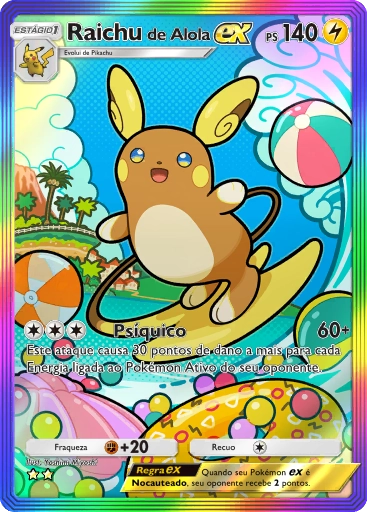 A3-058 Raichu de Alola ex
