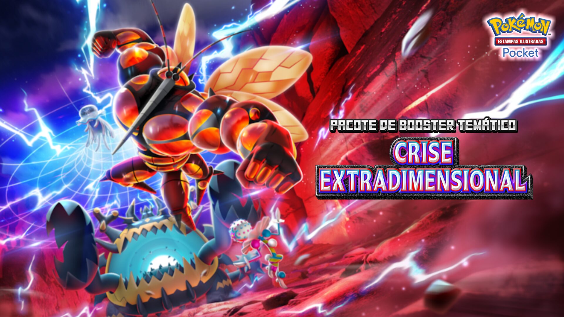 Nova expansão de cartas Pokémon TCG Pocket – Crise Extradimensional