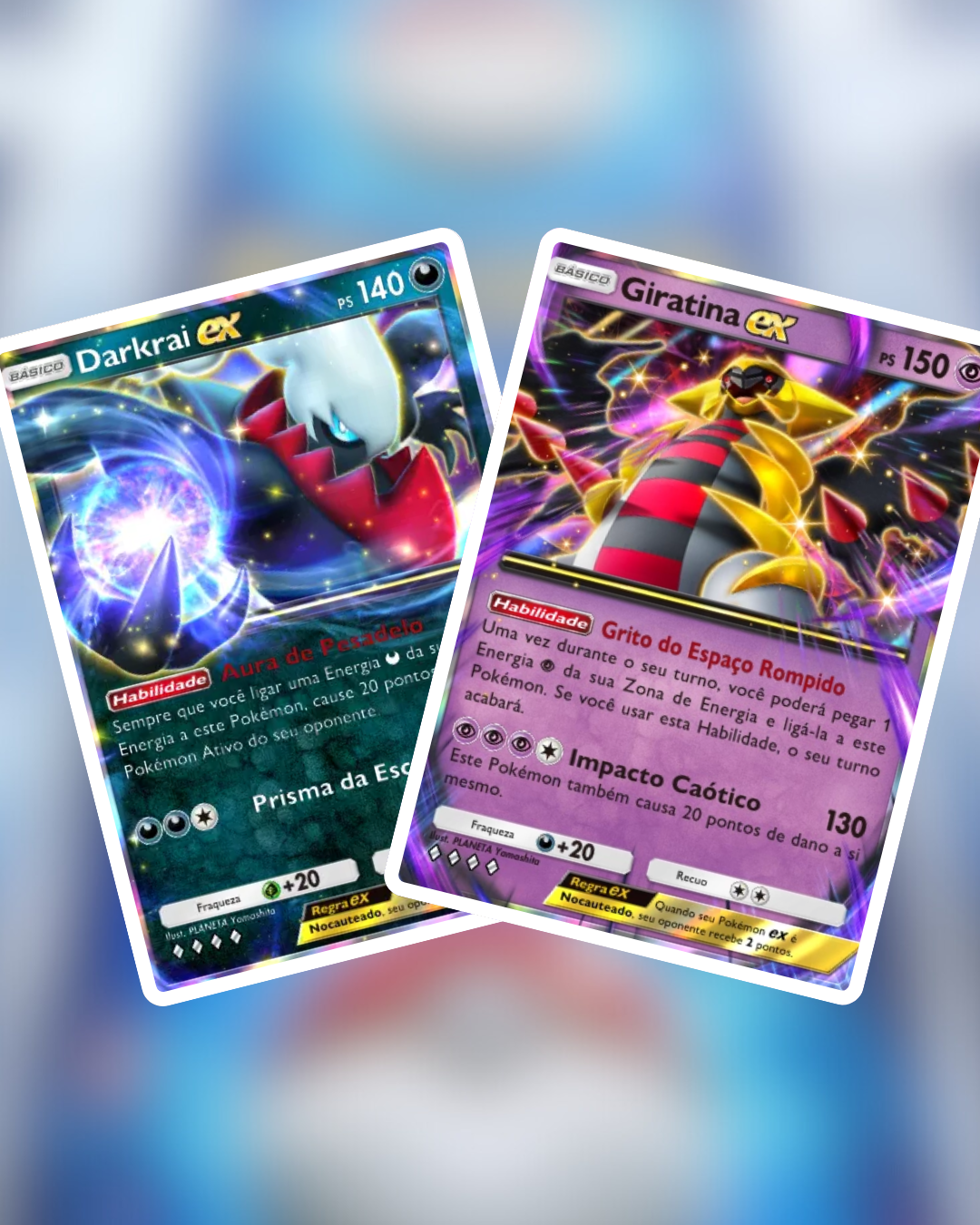 Baralho Darkrai ex Variante Giratina