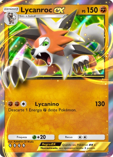 A3a-033 Lycanroc ex