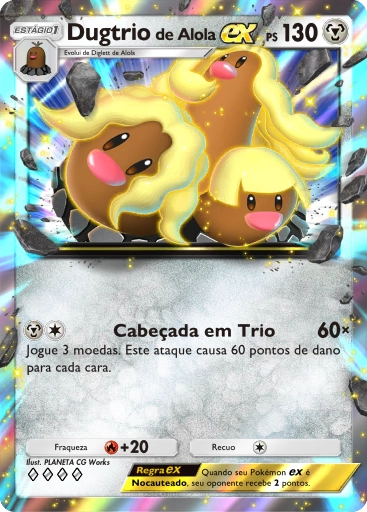 A3a-047 Dugtrio de Alola ex