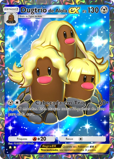 A3a-047 Dugtrio de Alola ex