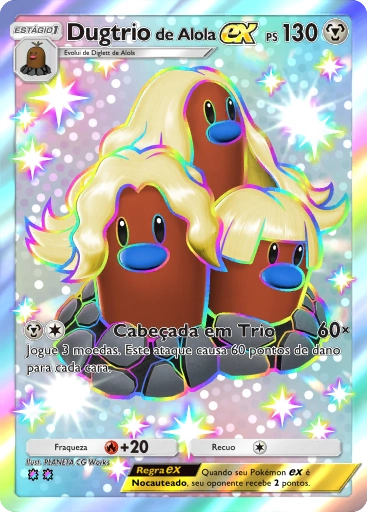 A3a-047 Dugtrio de Alola ex