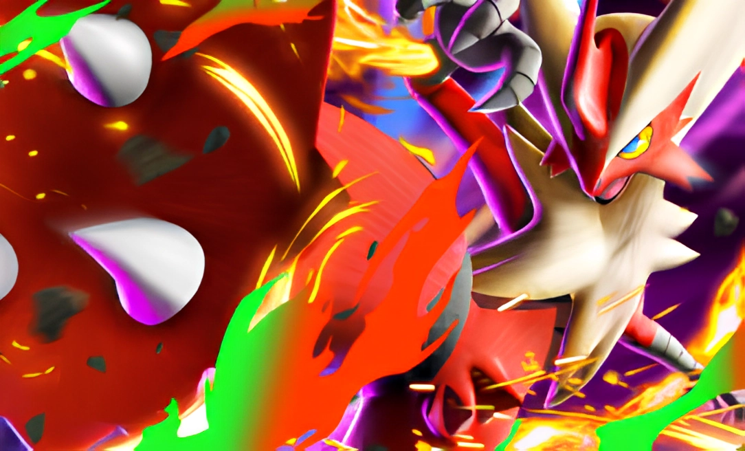 Baralho Mega Blaziken ex Variante Entei ex