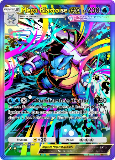 B1a-020 Mega Blastoise ex